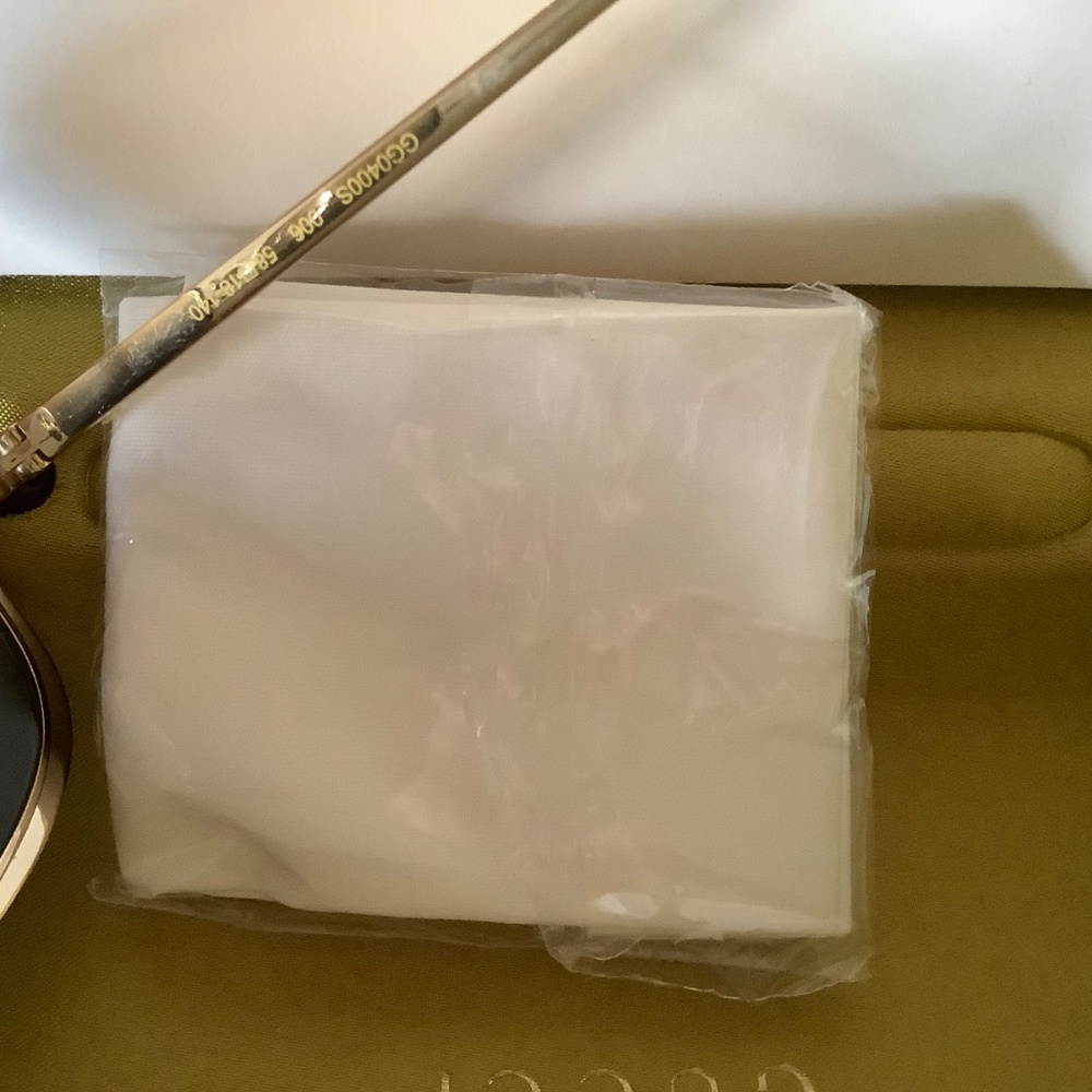 Gucci Women's Oversized Square Sunglasses, 58mm Blue Radiant - Picture 10 of 15